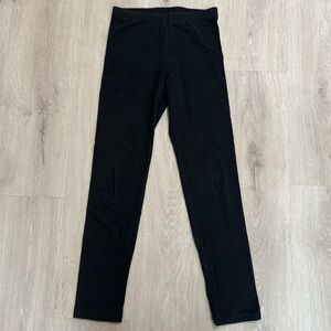 kids old navy black cotton spandex elastane leggings pants bottoms